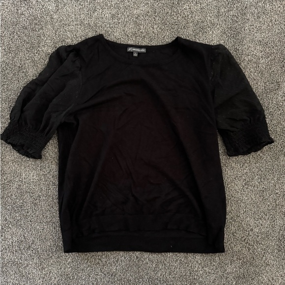 Adrianna Papell Tops - Black Women's Top with cute sleeves!